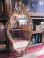 画像1: 特大◆非対称！70's　アメリカアンティークミラー　鏡*欧州Antique50'sディスプレイ (1)