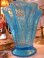 画像4: 華麗◆50'S〜　Fenton　フェントン　ブルーオパールセント花瓶 (4)