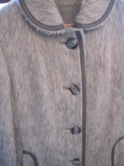 画像2: 最高級品◆アルパカ　本物毛皮ロングコート　ビンテージParis