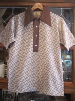 画像1: ◆60's〜70's　アメリカ製デッドストックSヴィンテージ半袖シャツ*古着