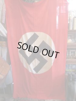 画像1: 希少！超大旗　40's　ナチスドイツ　実物フラッグ/ヴィンテージ古着ヒトラー本物ソビエトソ連ロシア米軍