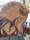 画像4: 像の木彫り　ゾウ　アンティーク　アフリカ*エジプトケニア雑貨 (4)