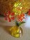 画像2: ◆アメリカ製70's 樹脂フラワー花Antique*レトロ蚤の市北欧雑貨ヒッピー (2)