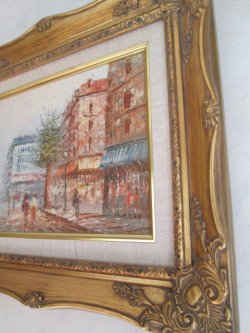 画像5: ◆欧州パリ街並み　風景画　アンティーク絵画*芸術ヴィクトリア