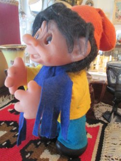 画像2: ノルウェー森の妖精！80's 北欧デンマーク製トロール人形　美品