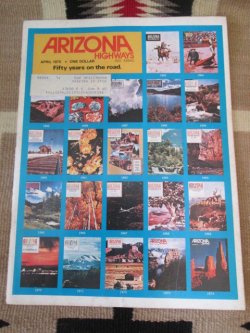 画像1: Arizona Highways Magazine 70's アリゾナハイウェイ　ビンテージ雑誌*サンタフェ卍