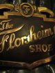 特大◆店頭看板Florsheim フローシャイム靴屋USA製アンティーク  革靴レザーシューズ/西海岸ニューヨーク古着