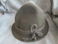 画像1: ■ヴィンテージ　ユーロ帽子ハット　Vintage欧州*紳士旅行ベルギー