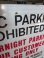 画像4: USA実物 Pubic　Parkig ビンテージ看板ロードサイン道路標識(1) /店舗ディスプレイ (4)