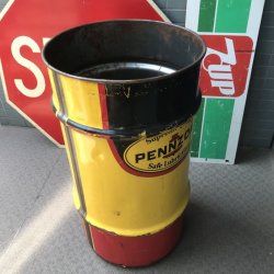 画像3: BIG ビンテージPENNZOILオイル缶 アメリカアンティーク インダストリアルAntique/店舗什器USAアドバタイジング
