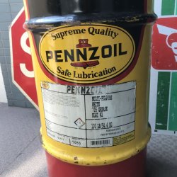 画像5: BIG ビンテージPENNZOILオイル缶 アメリカアンティーク インダストリアルAntique/店舗什器USAアドバタイジング
