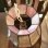 画像3: 希少！美品アメリカンアンティークピンク色ステンドガラス吊り下げランプUSA西海岸　インテリア家具