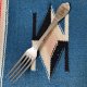 超レア！1936年ベルリンオリンピック　ナチスドイツ時代のフォーク実物アンティーク　30'sドイツ五輪/ヴィンテージ食器ミリタリー雑貨東欧イギリス米軍