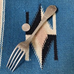 画像4: 超レア！1936年ベルリンオリンピック　ナチスドイツ時代のフォーク実物アンティーク　30'sドイツ五輪/ヴィンテージ食器ミリタリー雑貨東欧イギリス米軍