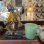 画像6: 貴重！70's〜イタリア製アンティーク　大理石付きピエロの樹脂置物　ヨーロッパヴィンテージ道化師/蚤の市雑貨60’sミッドセンチュリー