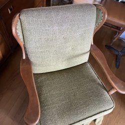 画像10: 希少巨大！50's〜アメリカアンティークBIGカントリー木製ロッキングチェア　USAヴィンテージ椅子家具/70's西海岸カリフォルニアインテリア