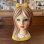 画像1: 希少品！美品 50's　貴婦人の花瓶　陶器女性アメリカアンティークAntiqueミッドセンチュリー/フランス北欧イギリス雑貨アールデコモダン (1)