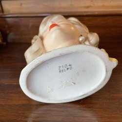 画像6: 希少品！ 50's貴婦人の花瓶　陶器女性アメリカアンティークJapan輸出品/ニューヨークヴィンテージparisヨーロッパVOGUE英国イギリス