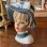 画像2: 貴重！50's　貴婦人の花瓶　陶器女性アメリカアンティークJapan輸出品/ヴィンテージ店舗ニューヨーク蚤の市40'sフランスヨーロッパparis