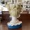 画像5: 希少品Big！50's〜西洋女性の陶器花瓶　アメリカアンティーク ヴィンテージ雑貨/70'sモダン英国ジュエリー北欧ニューヨーク蚤の市