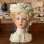 画像1: 貴重Big！50's　美しい西洋女性の花瓶　アメリカアンティークUSA雑貨ヴィンテージ /ニューヨーク蚤の市ブロカントアールデコフランスparis (1)