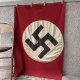 1930年代　実物　ナチスドイツ旗フラッグ　第二次世界大戦　ヒトラー　ヴィンテージ/親衛隊フランス米軍ソ連ミリタリー古道具