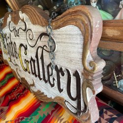 画像10: 希少品！特大BIG70's〜 アメリカアンティーク店舗レストラン木製両面看板　USA製ヴィンテージインテリア/50'sカリフォルニア西海岸家具