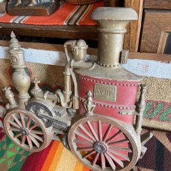 画像2: 希少品！70's〜アメリカアンティーク　1970年汽車の鉄製壁掛け　USAヴィンテージインテリア雑貨/鉄道カリフォルニア家具インダストリアル