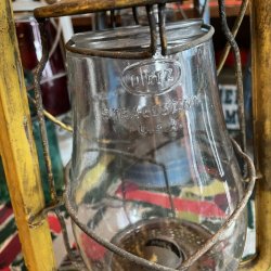 画像4: 希少品！40's〜50's デイツDIETZ 黄色ランタン　USA製アンティーク　　ヴィンテージ雑貨/30's40's古道具ガレージ西海岸キャンプcoleman古着