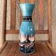 貴重！アリゾナ州ナバホ族ヴィンテージ　ネイティブアメリカン　モニュメントバレー　ハンドペイント花瓶　インディアンプエブロ雑貨アンティーク