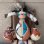 画像1: レアBIG！70's〜 ネイティブアメリカン カチナ＆壷の壁掛け　ナバホ族プエブロUSAヴィンテージ雑貨/西海岸アンティーク古着チマヨオルテガ (1)
