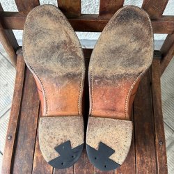 画像6: 抜群！ALDEN オールデン　ベルト式革靴レザーシューズ8 1/2 B/D アメリカヴィンテージMADE IN USA/紳士50'sトラッドアメカジ古着