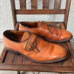 画像3: 抜群！ALDEN オールデン　ベルト式革靴レザーシューズ8 1/2 B/D アメリカヴィンテージMADE IN USA/紳士50'sトラッドアメカジ古着