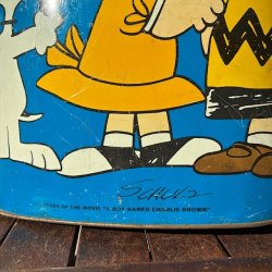画像6: 貴重！60's スヌーピー　SNOOPYゴミ箱　アメリカアンティーク雑貨/チャーリーブラウン50'sスマーフUSAヴィンテージ古着ディズニーアメカジ