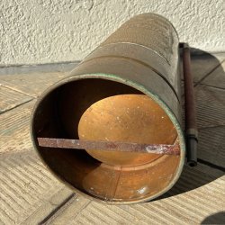 画像6: 希少品！実物真鍮製　50's〜60'sアメリカアンティーク消化器　USAヴィンテージ雑貨/店舗什器40's米軍インダストリアル家具西海岸テキサス