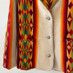 画像5: レア！50's〜60's ペンドルトンpendleton　ネイティブジャケット　ニューメキシコ州ヴィンテージ古着/インディアンnavajoウエスタンチマヨ