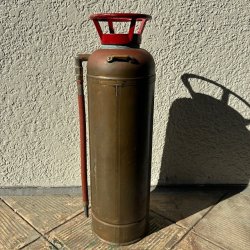 画像4: 希少品！実物真鍮製　50's〜60'sアメリカアンティーク消化器　USAヴィンテージ雑貨/店舗什器40's米軍インダストリアル家具西海岸テキサス