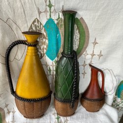 画像2: 貴重！60's〜70's アメリカアンティーク金属製オブジェ3個セット　USAヴィンテージ雑貨/ハワイ家具インテリア店舗什器ミッドセンチュリー