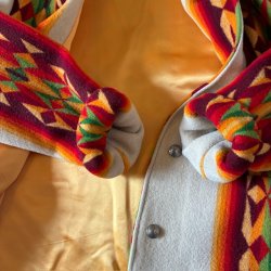 画像10: レア！50's〜60's ペンドルトンpendleton　ネイティブジャケット　ニューメキシコ州ヴィンテージ古着/インディアンnavajoウエスタンチマヨ