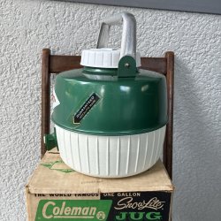 画像3: 箱付き美品レア！coleman コールマン菱形ジャグ1ガロン　アメリカアンティーク/50'sランタンUSAヴィンテージ雑貨ガレージキャンプ看板