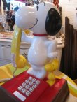 画像2: ◆70's　SNOOPYスヌーピー電話機ビンテージUSA製*ピーナッツ60's*ウッドストック