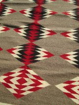 画像: ■Vintage Navajo Native Rug ナバホラグ40's〜実物（87）*卍チマヨarizona