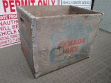 画像: 60's CANADA DRY カナダドライ　木箱　ウッドボックス Vintage 