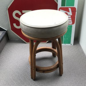 画像: 希少ハワイアン 70’s〜Hawaii アンティーク回転チェア 椅子ヴィンテージ USA Antique/アメリカ店舗什器ダイナー西海岸