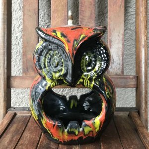 画像: 豪華！60’s〜70’s アメリカアンティーク フクロウのキャンドル USAカリフォルニア /北欧店舗什器ヴィンテージ欧州フランス50’s 