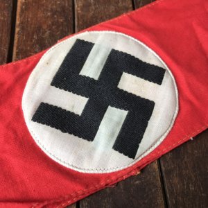 画像: 希少品 ！ 実物 40’s ナチスドイツ 腕章  第二次世界大戦 オリジナル品 ヴィンテージ ヒトラー/ミリタリー古道具ヨーロッパユダヤ教ソビエトソ連ポーランド