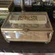 画像1:  希少品！40s〜アメリカアンティークantique MATSON社ジュエリーガラスケースUSA /店舗什器ヴィンテージ蚤の市フランス50’s60’s70’s