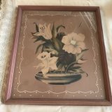 画像: 希少！50's〜60’s アメリカアンティーク　ターナー花の壁掛け/レトロ雑貨フランスAntiqueヴィンテージ ボタニカルイギリス