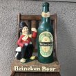 画像9: 貴重！　BIG 60’s 初期アメリカンアンティークハイネケン店頭ディスプレイ看板　　Heineken Beer USAアンティーク/西海岸アドバタイジングハワイ店舗什器