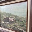 画像4: アメリカンヴィンテージ　油彩　カントリー田舎の風景絵画　USA製インテリア/蚤の市レトロ雑貨60’s50’sカリフォルニア店舗什器フランス